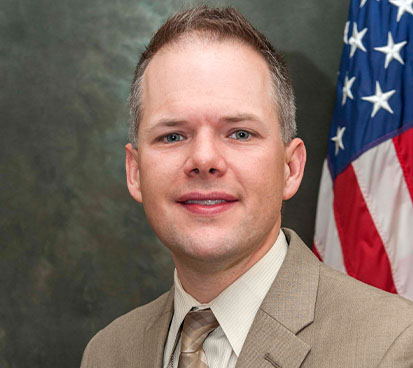 Rusty Pickens's photo when he was appointed to the U.S. Department of State