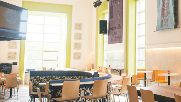 Dining room on CMU campus